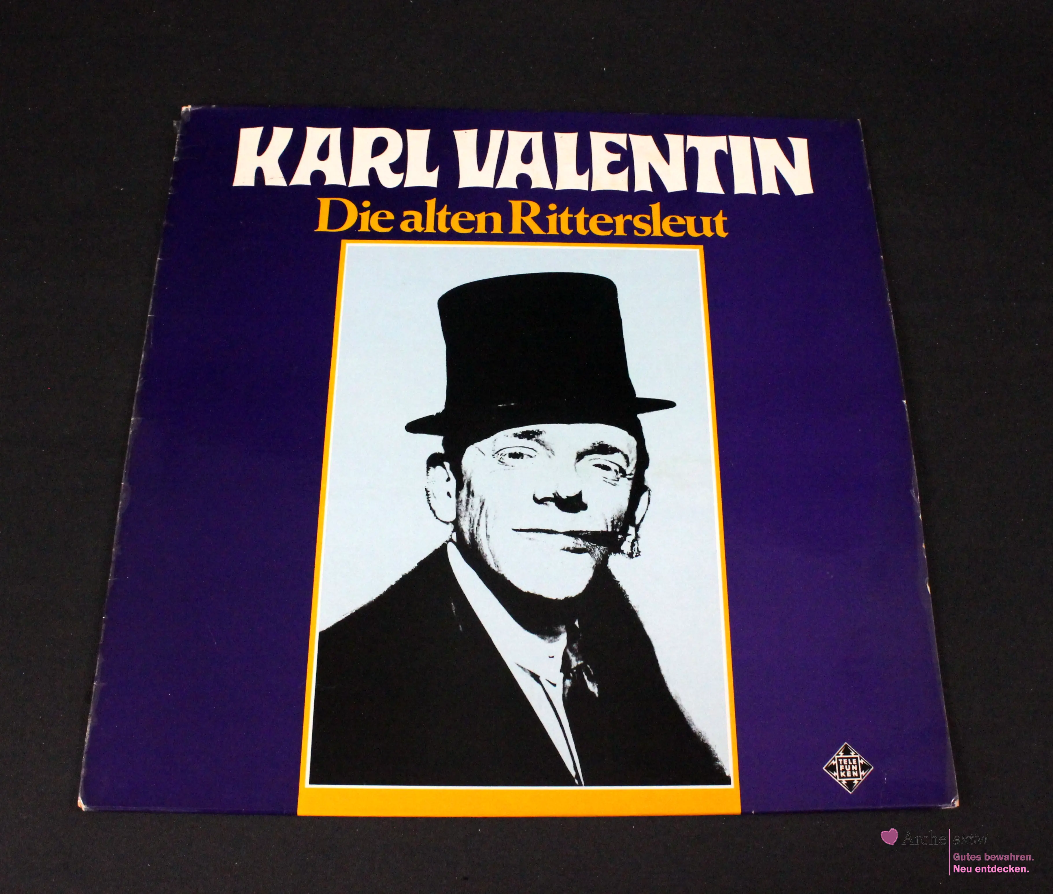 Karl Valentin - Die Alten Rittersleut (Vinyl) LP, gebraucht